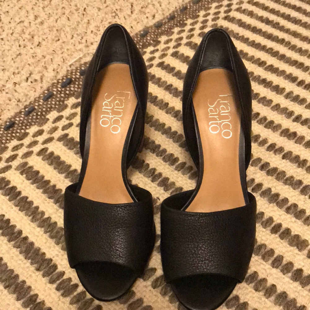 Size 4.5 Franco Sarto heals, never worn